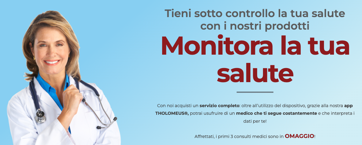 Prodotti di Telemedicina per monitorare la salute